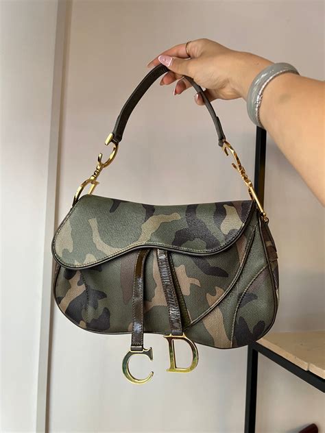 dior saddle camouflage